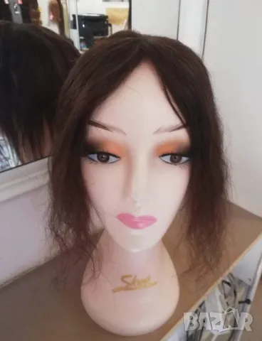 Дамско тупе от естествена коса 