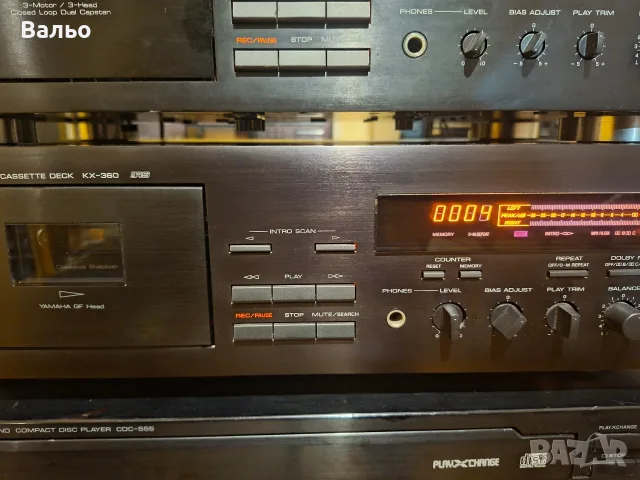 Yamaha AX'570 & KX-360, снимка 3 - Ресийвъри, усилватели, смесителни пултове - 56087037