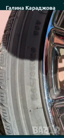 Mercedes Оригинални джанти 20” хромирани+гуми, снимка 5 - Автомобили и джипове - 49790565