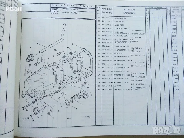 ERSATZTEILKATALOG ŠKODA 105 / 120 - 1983г., снимка 6 - Специализирана литература - 56378394