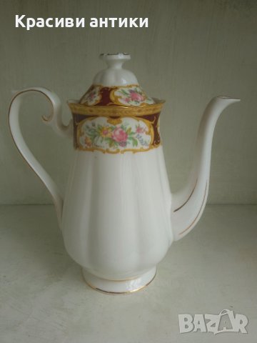 Royal Albert Lady Hamilton, колекционерски чайник 1939 година от порцелан , снимка 3 - Антикварни и старинни предмети - 44459650