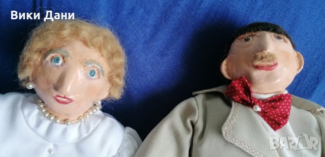 уникат големи кукли Швейцарски младоженци с характер, снимка 3 - Колекции - 30394098