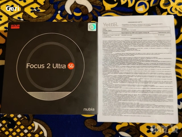 Нов ZTE Focus 2Ultra 5G 512gb гаранция, снимка 4 - ZTE - 53126179