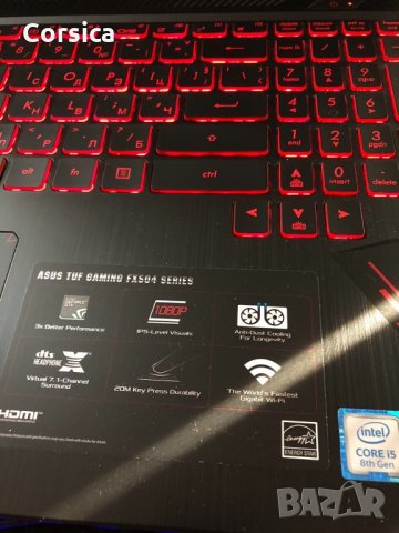 ROG ASUS TUF Gaming FX504 серия геймърски лаптоп , снимка 7 - Лаптопи за игри - 34228602