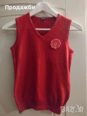 Лот детски трикотажни пуловерчета без ръкави - 3 бр. за 2.95 лв.!!!, снимка 6 - Детски пуловери и жилетки - 40230868