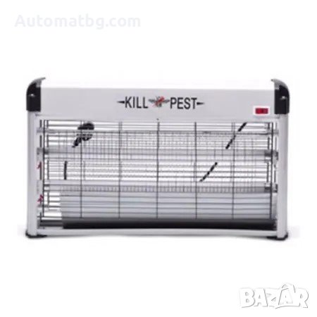 Лампа против насекоми Automat, 29 см / 49 см , Бяла, снимка 4 - Градинска техника - 37116453