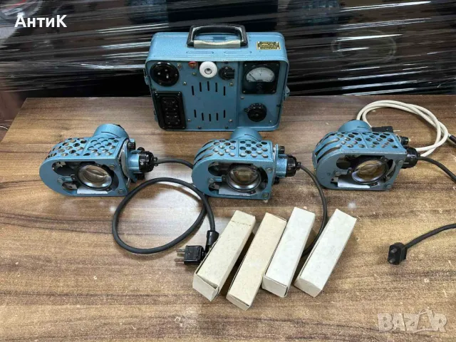 Соц Сценично Теадрално Осветление Прожектор, снимка 3 - Антикварни и старинни предмети - 49660265