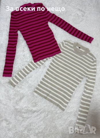 Блуза С Дълъг Ръкав Плетиво - 2 Налични Цвята Код EN2