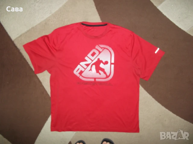 Тениски AND 1   мъжки,ХЛ и 2ХЛ, снимка 6 - Спортни дрехи, екипи - 25662370