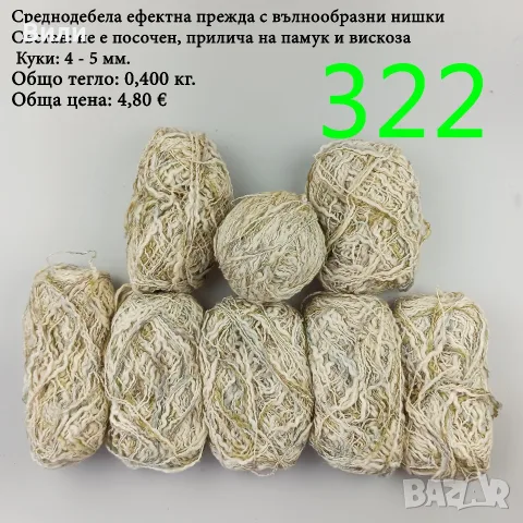 Евтини прежди в малки количества - нови и остатъци, памучни прежди , снимка 3 - Други - 52042509