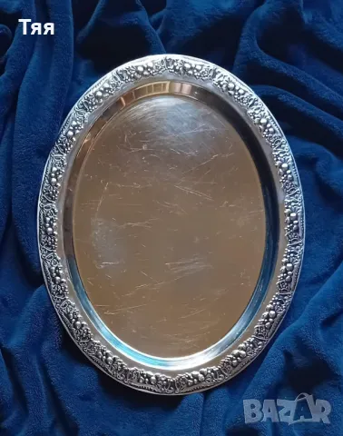 Плато с орнаменти, снимка 2 - Антикварни и старинни предмети - 45914139