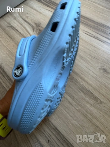 Оригинални светло сини чехли Crocs ! 36 н, снимка 9 - Чехли - 53571818