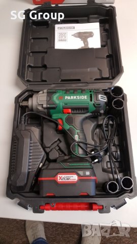 Акумулаторен 20V-4АH Li-On ударен гайковерт (Impact Driver) PARKSIDE, снимка 3 - Винтоверти - 30061376