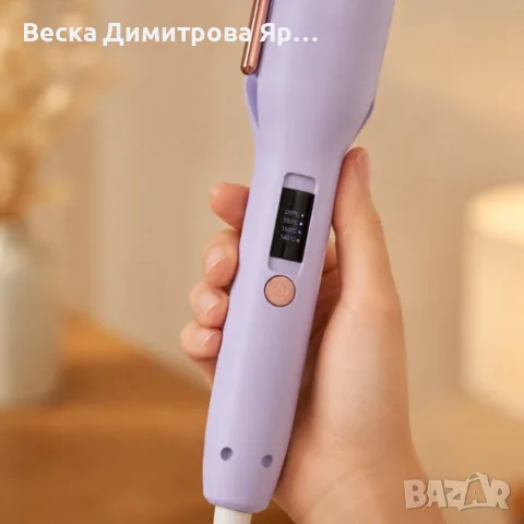 Керамична маша за коса - за най-елегантните къдрици, снимка 6 - Маши за коса - 55832656