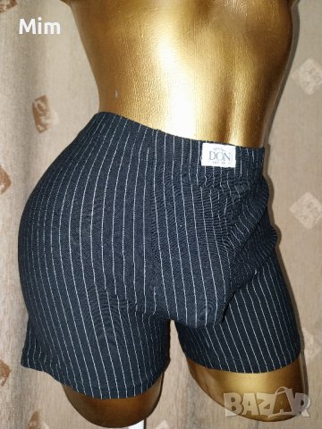 ZEEMAN XXL Черен мъжки боксер райе , снимка 3 - Бельо - 42361642