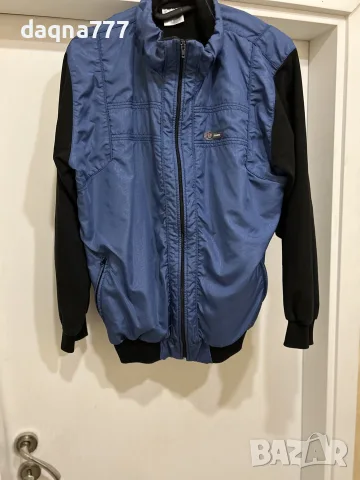 Спортно мъжко яке / ветровка (размер XL/XXL) – памук, еластан и полиестер