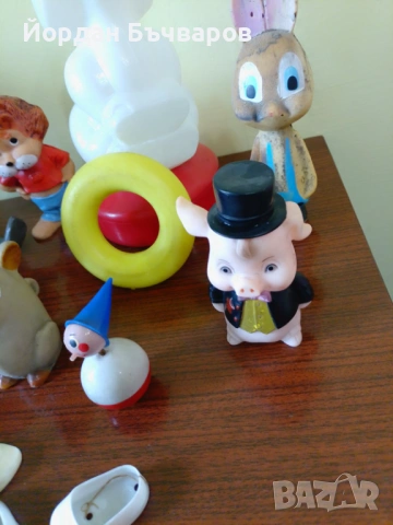 ЛОТ Стари соц. гумени играчки и кукла , снимка 13 - Колекции - 54211820