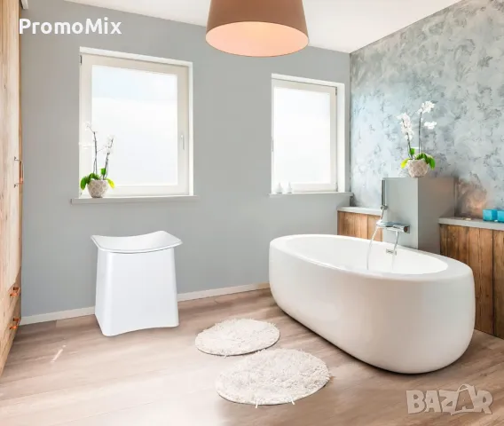 Кош за дрехи 2в1 Wenko 22949100 Wing Collector Табуретка за баня  , снимка 2 - Други стоки за дома - 49010143