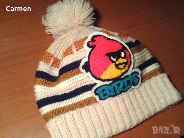 Детска шапка Angry Birds, снимка 7 - Шапки, шалове и ръкавици - 52429676