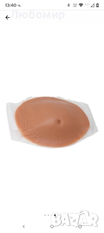 Изкуствен корем за бременност, силиконов, еластичен, за показ, 4-5, снимка 7 - Други - 51700352