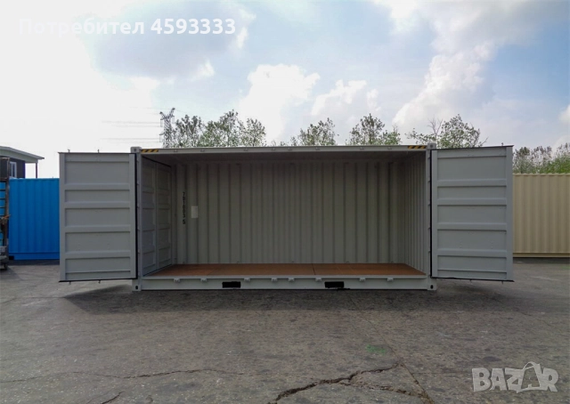 20-футов контейнер Open Side HC, употребяван – състояние като ново, снимка 3 - Друго търговско оборудване - 52740031