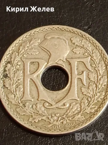 Стара монета 25 сантима 1921г. Република Франция за КОЛЕКЦИЯ 15059, снимка 6 - Нумизматика и бонистика - 49074060