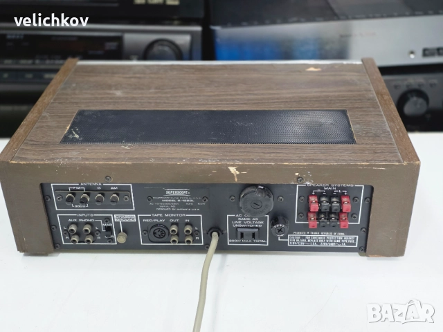 Ресивър Superscope R-1220L е проектиран в Marantz USA, снимка 6 - Ресийвъри, усилватели, смесителни пултове - 51438325
