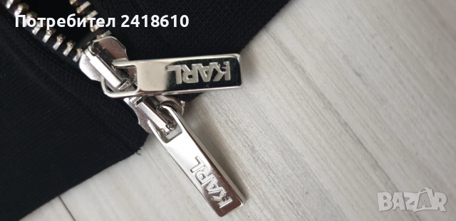 Karl Lagerfeld Full Zip Cotton Mens Size L НОВО! ОРИГИНАЛ! Мъжко   Горнище!, снимка 13 - Спортни дрехи, екипи - 51594374