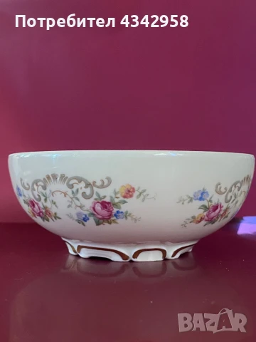 Elfenbein. Bavaria.1938-1950г. Порцеланова чинийка или чаша.