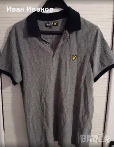 Чисто нова оригинална фланелка с яка Lyle & Scott