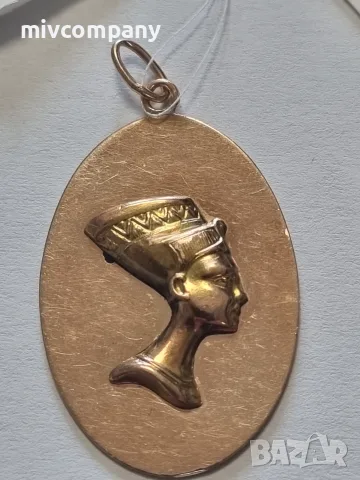 Златна висулка 2.90гр., снимка 5 - Колиета, медальони, синджири - 55788689