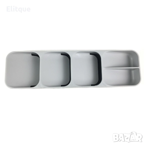 Органайзер за прибори. Размер: 39,6*11*5,5 (cm) Цвят: сив, снимка 5 - Други - 52903604