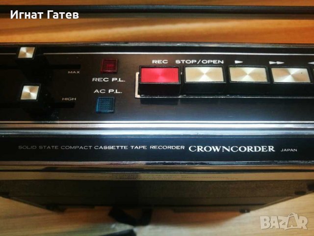 Crowncorder ctr-350w, снимка 6 - Радиокасетофони, транзистори - 31965468