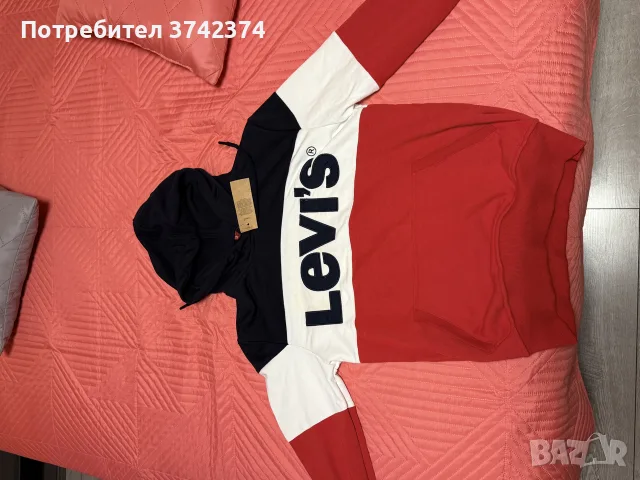 2бр.Горнища Levis u Fila, снимка 6 - Суичъри - 56413467