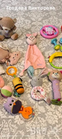 Сет от бебешки играчки, снимка 3 - Плюшени играчки - 49153253