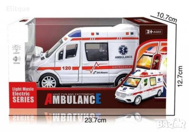 Реалистична линейка със светлинни и звукови ефекти, снимка 6 - Коли, камиони, мотори, писти - 52743566