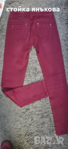 Продавам дамски панталон бордо, снимка 5 - Панталони - 48262039