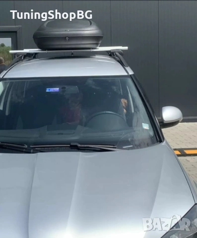 Автобокс Art Plast 133x77.8x34.5cm с ключ, 320 литра черен карбон, снимка 4 - Аксесоари и консумативи - 53984983