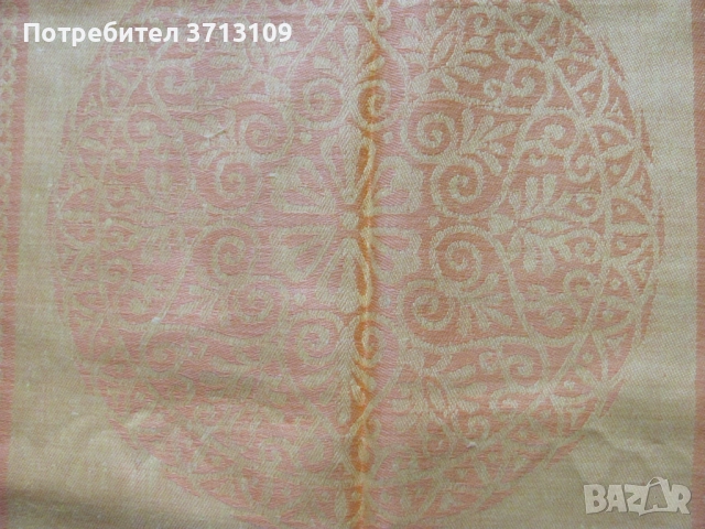 Сувенир Олимпиада Москва 80 , ленена покривка, снимка 6 - Фен артикули - 51512102