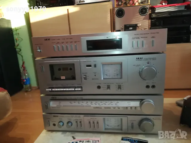AKAI-MADE IN JAPAN-ВНОС SWISS 0901251824, снимка 5 - Ресийвъри, усилватели, смесителни пултове - 48619519