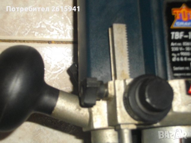 1050 Вата-Челна Дърводелска Оберфреза-Холандска-6/8 мм-Почти Нова, снимка 10 - Други инструменти - 35530419