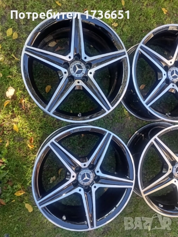 18"Оригинални Джанти AMG Мерцедес W205 Спорт Пакет, снимка 3 - Гуми и джанти - 52270705