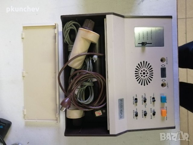 Ретро телевизионна игра TVG 101-4 PONG, снимка 8 - Антикварни и старинни предмети - 35012180