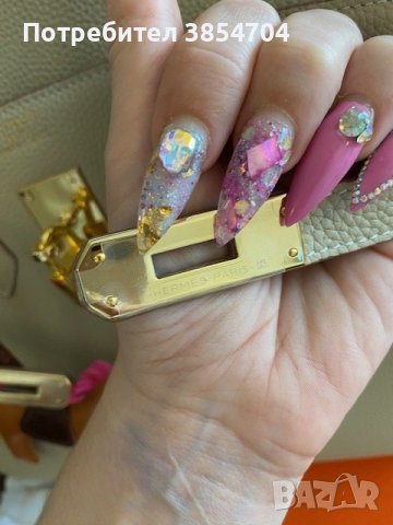 чанта Ермес Биркин 35см*Hermès Birkin 35 White Clemence Gold Hardware, снимка 4 - Чанти - 42638103