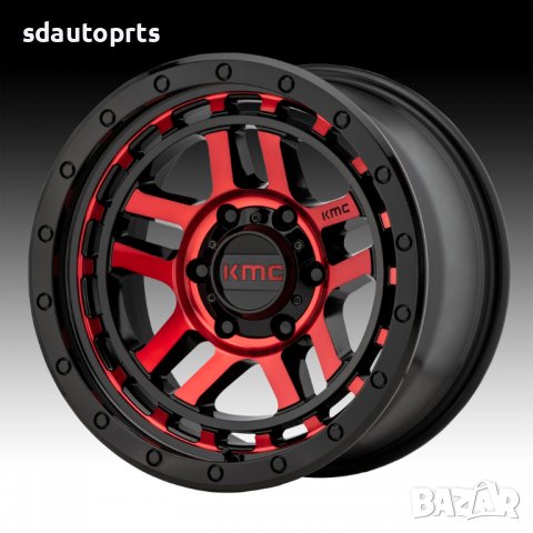 17" Off Road KMC Джанти 5X127 Jeep Wrangler Cherokee Dodge Durango Jou, снимка 2 - Гуми и джанти - 37806655