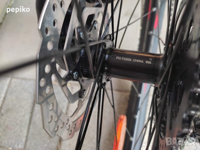 Продавам колела внос от Германия алуминиев мтв велосипед SPORT MAVERICK PRO 27,5 цола амортисьор дис, снимка 16 - Велосипеди - 36755156