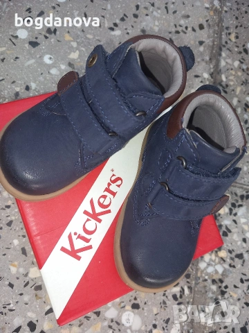 Нови бебешки oбувки KicKers, 20 номер, снимка 3 - Детски обувки - 53997076