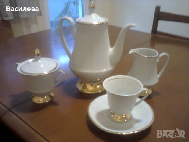 Фин порцеланов сервиз за кафе
