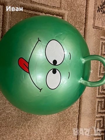 Надуваема топка за гимнастика