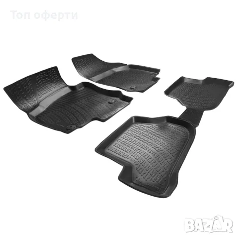 Гумени стелки RizLine съвместими с Skoda Octavia II 2004-2013